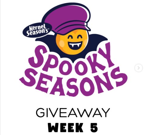 Kernel Seasons Spooky Seasons Giveaway Week 5 - Win a Halloween Prize Pack