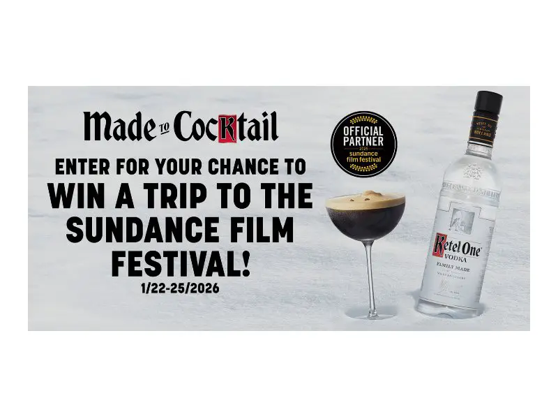 Ketel One Sundance Sweepstakes - Win A Trip For 2 To Sundance Film Festival