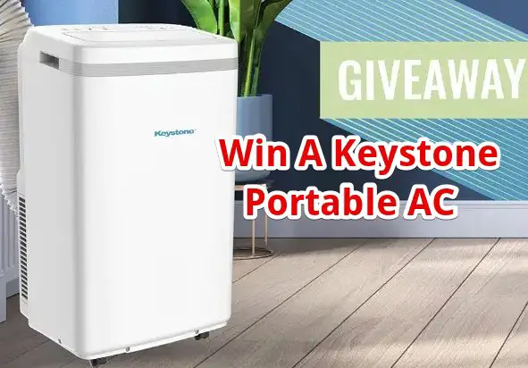 Keystone Portable Air Conditioner Giveaway – Win A $500 Keystone 8,000 BTU Portable Air Conditioner