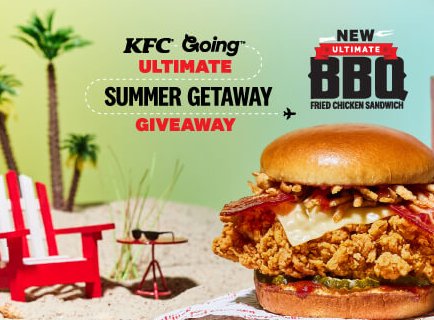 KFC Ultimate BBQ Summer Giveaway - Win A Trip For 2 To Aruba