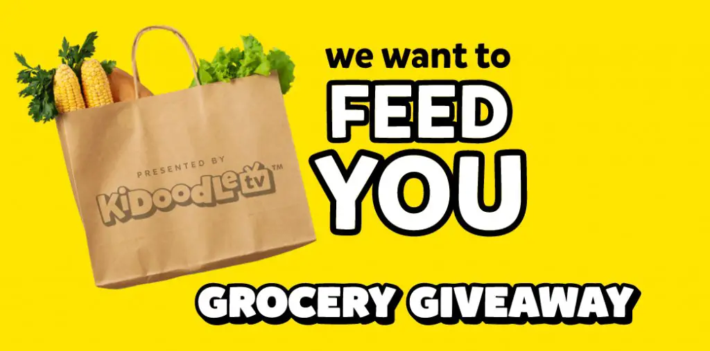 KIDOODLE.TV Grocery Giveaway - Free Grocery For A Year (4 Winners)