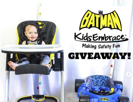 Kidsembrace Batman Gear Giveaway