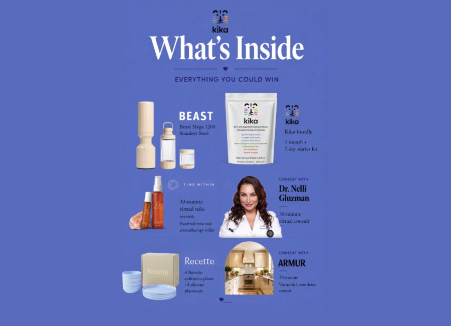 Kika Nutritions Rooted & Restored Mother's Day Giveaway - Win Healthy Products & Consultation