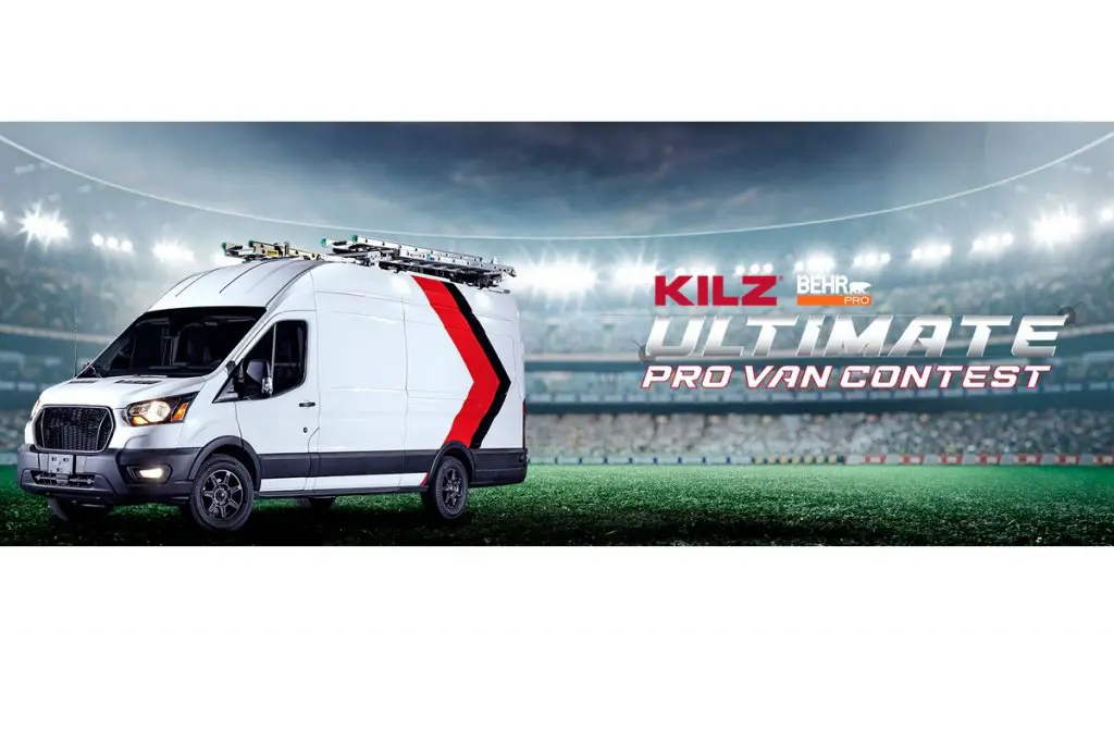 KILZ & BEHR PRO® Ultimate Pro Van Contest - Win A Ford Cargo Van and More!
