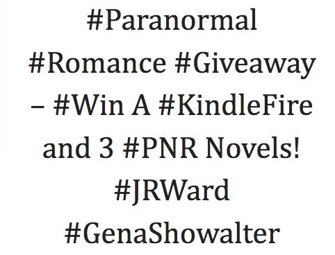 Kindle Fire and 3 PNR Novels