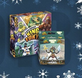 King of Tokyo Game with Anubis Monster Pack Giveaway