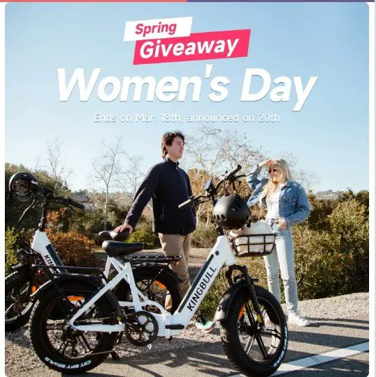 Kingbull's Spring Meets Women's Day Giveaway – Kingbull Literider, Bike Phone Holder & $100 Voucher