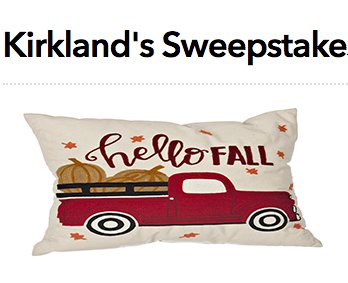 Kirkland's Sweepstakes