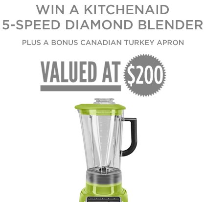 KitchenAid Diamond Blender Contest