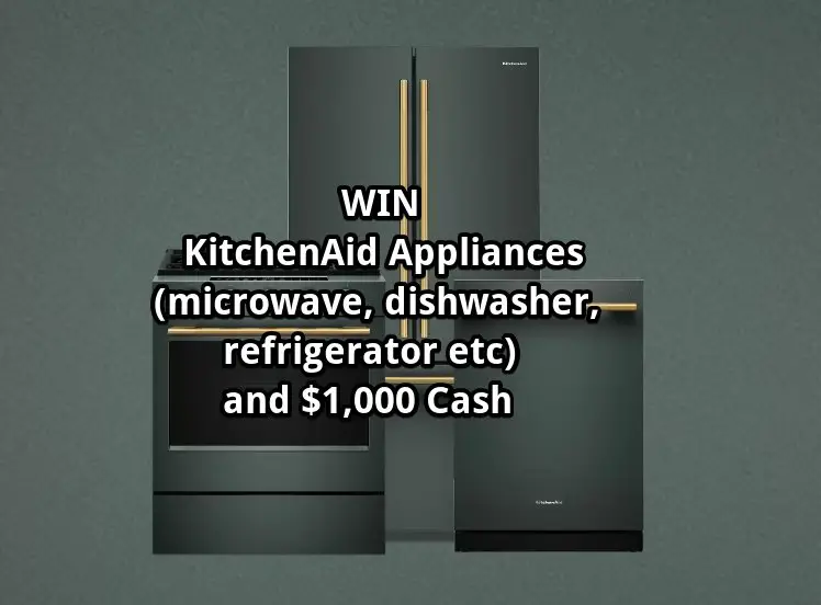 KitchenAid Room to Host Sweepstakes - KitchenAid Appliances & $1,000 Cash, Up For Grabs!