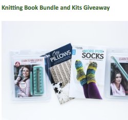 Knitting Book Bundle and Kits Giveaway