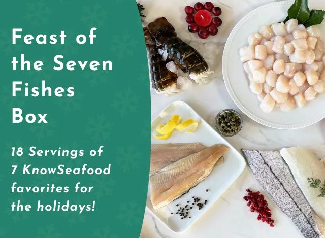 KnowSeafood Holiday Giveaway  - Win 18 Servings Of 7 KnowSeafood Holiday Favorites & More