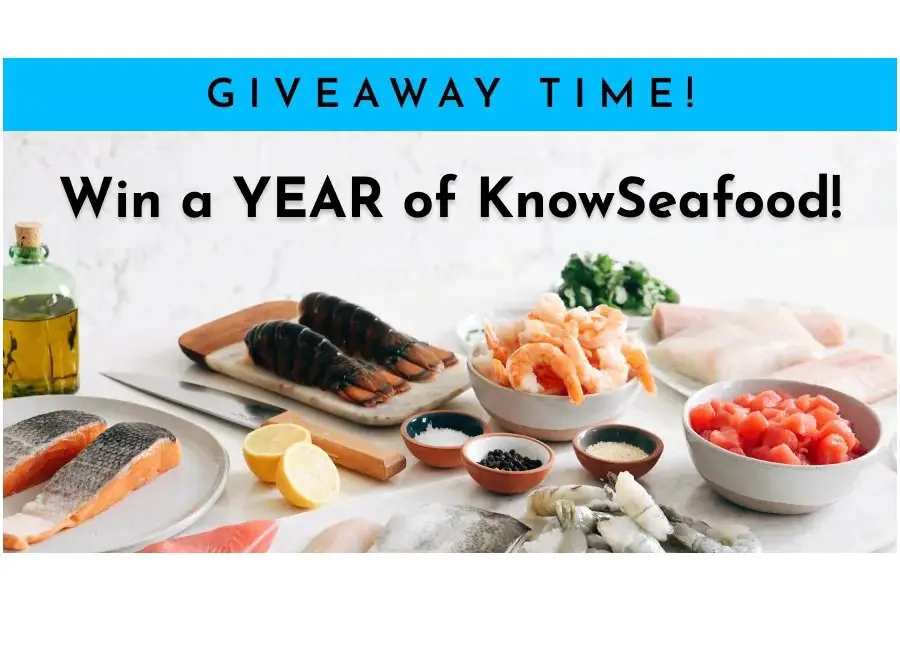 KnowSeafood Seafood Month Giveaway - Win One Year's Worth of Seafood