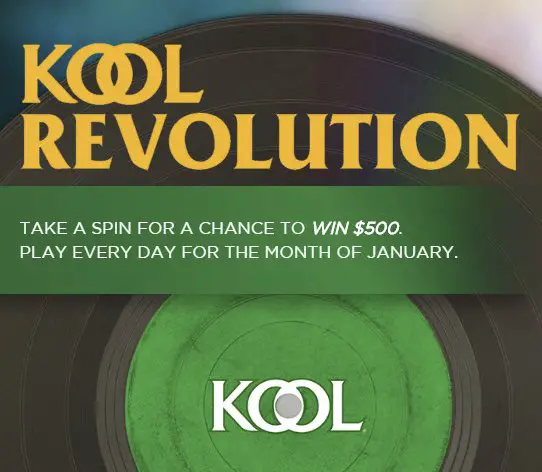 Kool Revolution Instant Win Game Sweepstakes