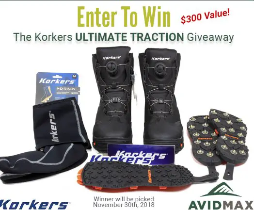 Korkers Ultimate Traction Giveaway