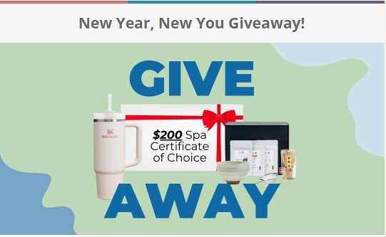 KPG New Year, New You Giveaway – Win A $200 Spa Certificate Of Your Choice + More