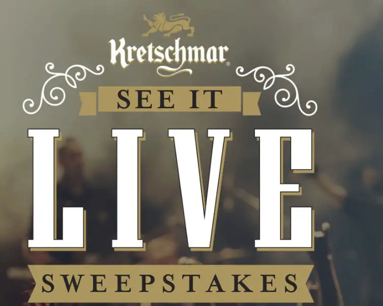 Kretschmar See It Live Sweepstakes