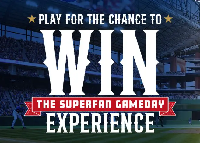 Kroger Superfan Sweepstakes - Win 2 Tickets to a Texas Rangers Home Game