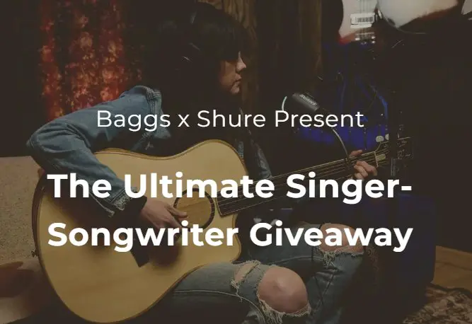 L.R. Baggs X Shure Ultimate Singer-Songwriter Giveaway - Guitar, Headphones & Microphone Up for Grabs
