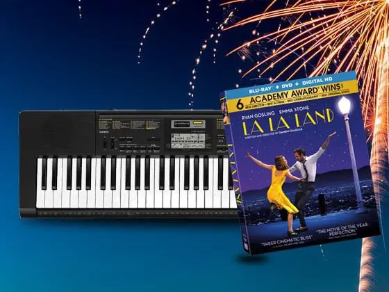 La La Land + Casio Portable Keyboard Sweepstakes
