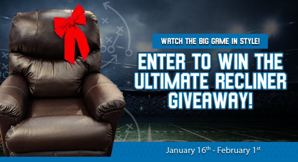 La-Z-Boy Furniture The Ultimate Recliner Giveaway - Win a Brand New La-Z-Boy Recliner (Limited States)
