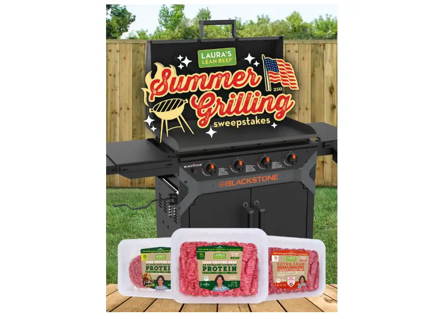 Laura’s Lean Beef Summer Grilling Giveaway Sweepstakes - Win Grilling Gear & More