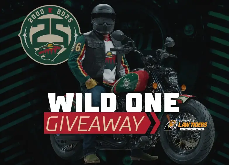 Law Tigers Wild One Giveaway  - Win a $30,000 Custom Motorcycle