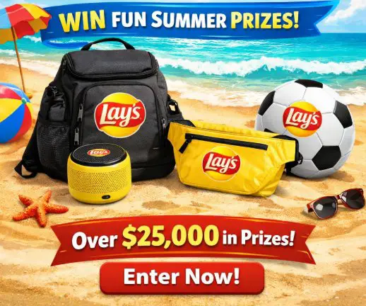 Lay’s Summer Sweepstakes - 1,000 Prizes Up For Grabs
