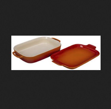 Le Creuset Rectangular Dish with Platter Lid Giveaway