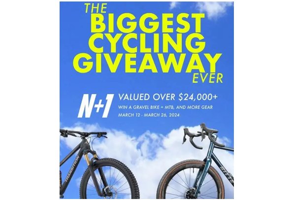 Lead Out Biggest Cycling Giveaway – Win A Gravel Bike + MTB & More