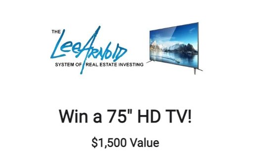 Lee Arnold's 75" HD TV Giveaway - Win A $1,500 TV