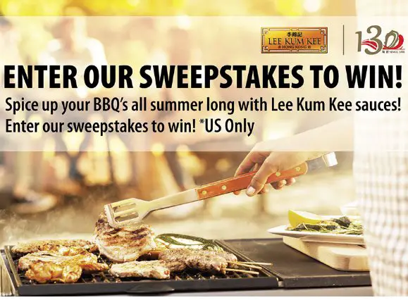 Lee Kum Kee USA Summer Sweepstakes