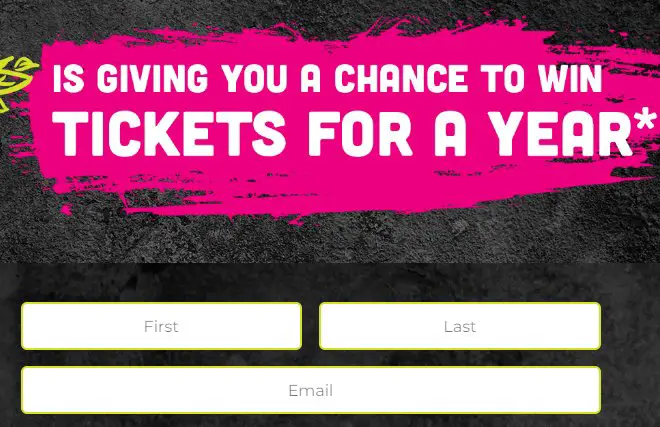 Legendary Tickets for a Year Sweepstakes - Win A $3,000 Ticketmaster Gift Card