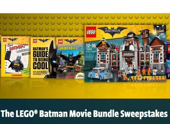Lego Batman Movie Bundle Sweepstakes