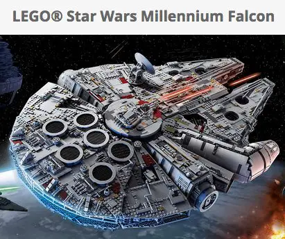 LEGO Star Wars Millennium Falcon Set Giveaway