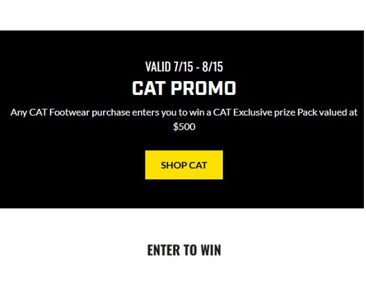 Lehigh Outfitters CAT Giveaway - Win a $500 CAT Exclusive Prize Pack