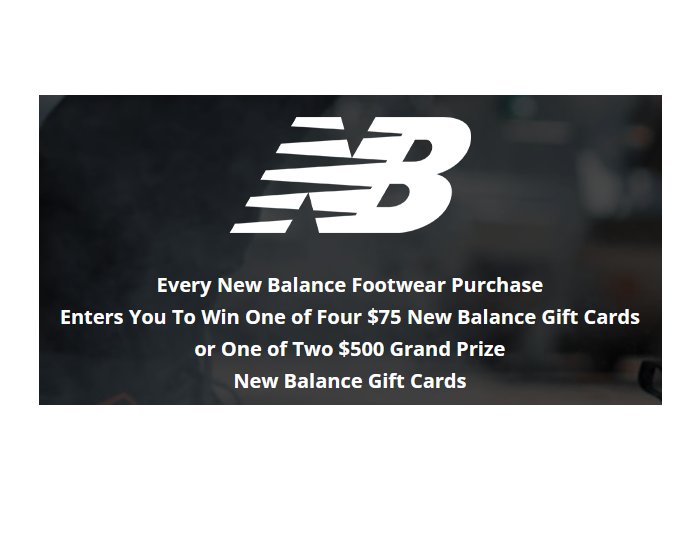 Lehigh Outfitters New Balance Giveaway - Win A New Balance Gift Card