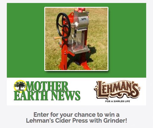 Lehman’s Facebook Giveaway Sweepstakes!
