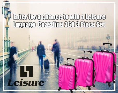 Leisure Luggage 3-Pc Set Giveaway