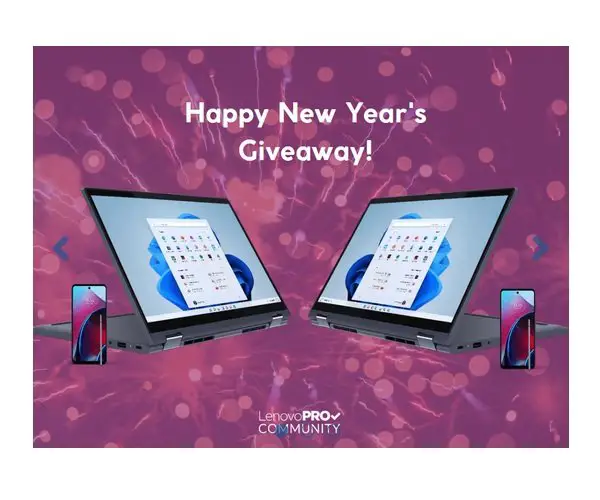 Lenovo January Giveaway - Win A Lenovo Laptop + Smartphone Bundle (2 Winners)