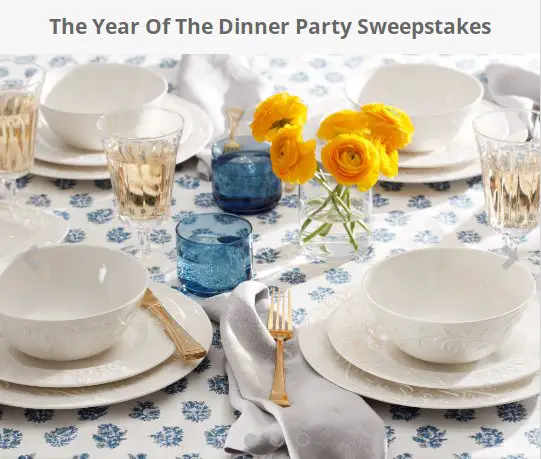 Lenox Year Of The Dinner Party Giveaway