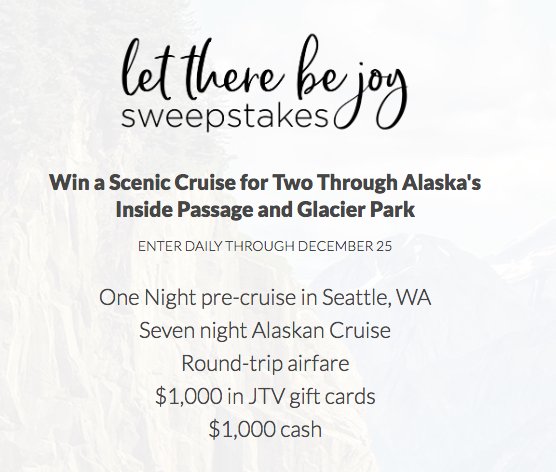 Let There By Joy Sweepstakes
