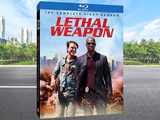 Lethal Weapon: The Complete First Season on Bluray Sweepstakes