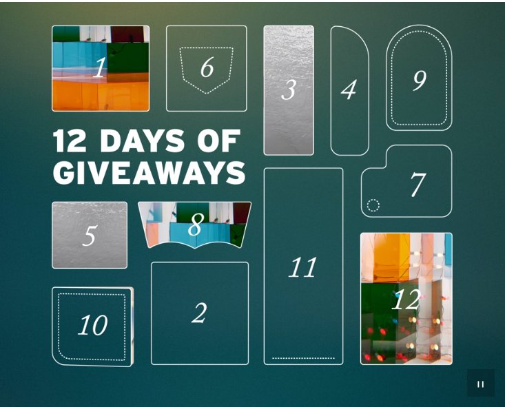 Levi’s Red Tab 12 Days Of Holidays Sweepstakes – Win A $501 Gift Card (12 Daily Prize Winners)