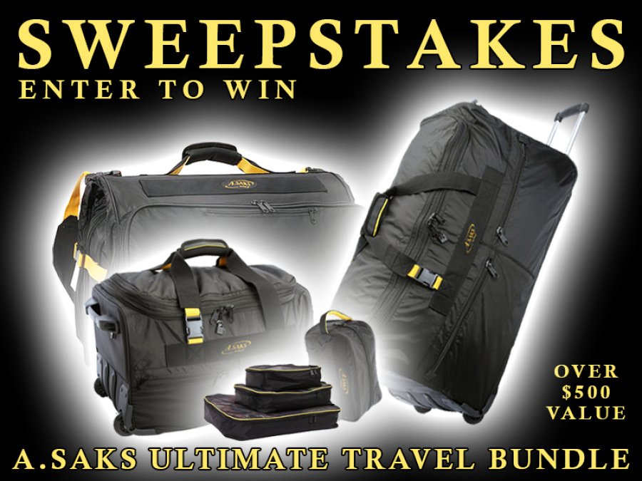 LexingtonLuggage.com's  A.saks Luggage Ultimate Travel Bundle Giveaway