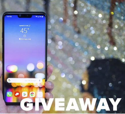 LG G8 ThinQ Phone Giveaway
