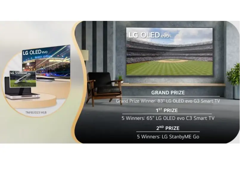 LG Life’s Good Sweepstakes - Win An 83-Inch LG TV