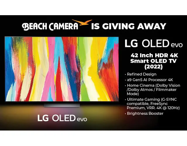 LG OLED evo Giveaway - Win A 42" LG OLED evo Smart TV Worth $1,000