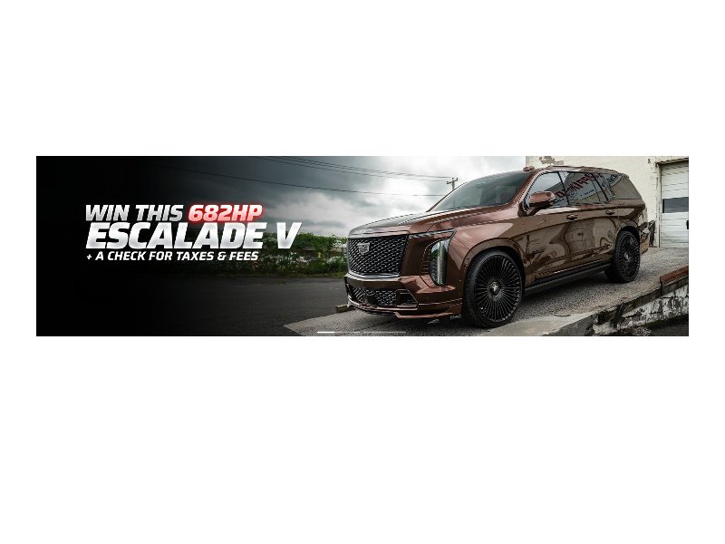 LGND Midsummer 2026 Sweepstakes - Win A 2025 Cadillac Escalade V & $60,000