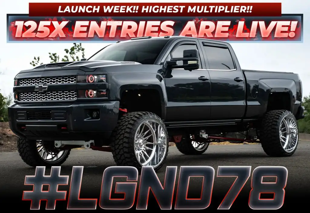 LGND78 Sweepstakes – Win A 2019 Chevy Silverado 2500 Alaskan Edition